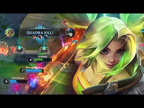 ZERI STILL OP IN SEASON 8 (QUADRA KILL)