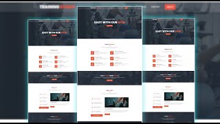 Creating a gym website with html and css | Project-1