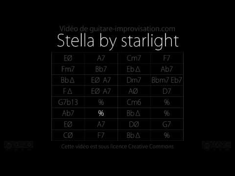 Stella by Starlight : Backing track
