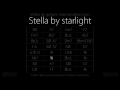 Stella by Starlight : Backing track