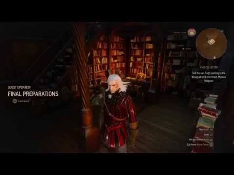Witcher 3: Wild Hunt (PS4) - Hearts of Stone: Novigrad Merchant Gone! - Can't Finish Avid Collector