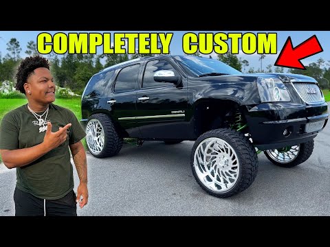 2010 GMC Yukon on BAGS 26x16's | Tahoe on MAXTRAC LIFT KIT *Lifted Squatted Truck*