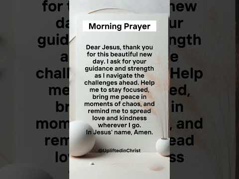 Morning prayer before you start your day #prayer #morningprayer