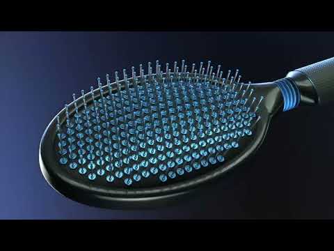 Hair Comb Product 3D Model Animation Video