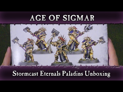 Unboxing Stormcast Eternals Paladins - Warhammer Age of Sigmar