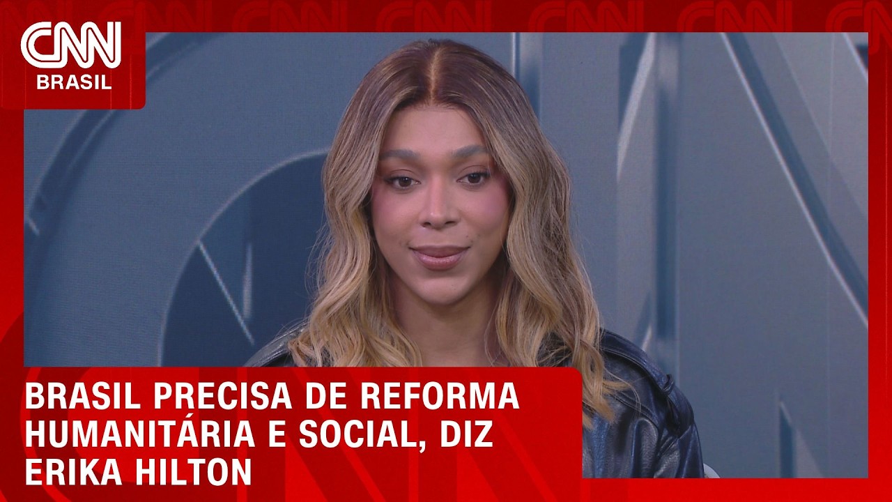 Brasil requer reforma humanitária e social, diz Erika Hilton sobre eventual Presidência | CNN 360º