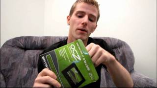 OCZ Agility SSD 30GB Solid State Drive Unboxing & First Look Linus Tech Tips