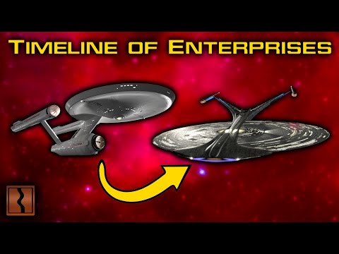Every Enterprise in Star Trek Canon