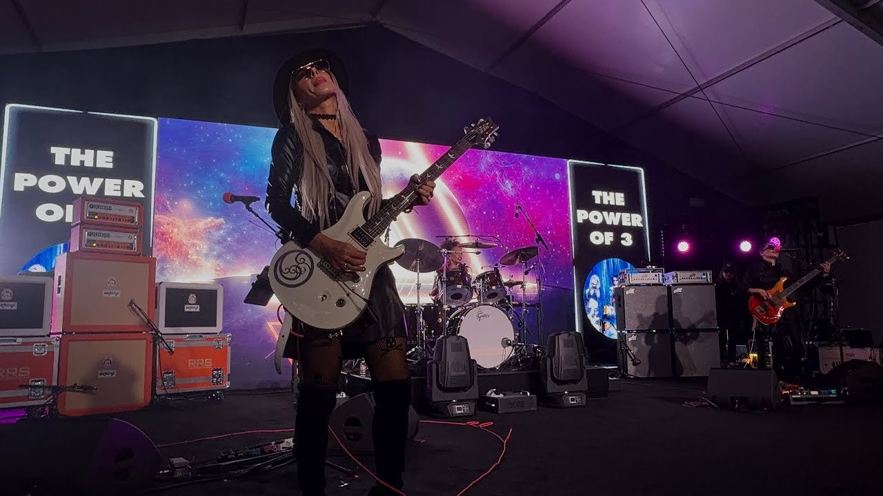The Power Of 3 (Orianthi) - First live public performance, at Allegiant Stadium. 11-17-25 - YouTube