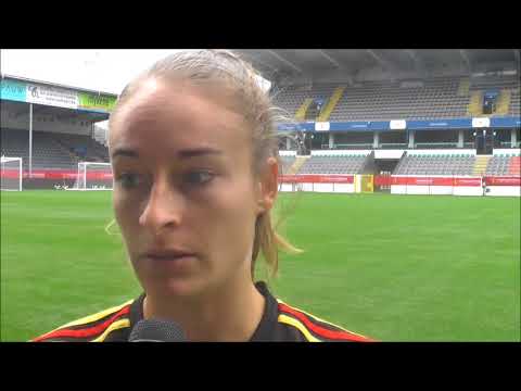 Tessa Wullaert  na Roemenië - België op 03.09.2018
