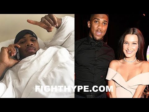 ANTHONY JOSHUA RESPONDS TO AMIR KHAN ACCUSATION OF HOOKING UP WITH WIFE: "I LIKE MY WOMEN BBW"