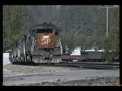 Southern Pacific 7361 at Soda Springs 1995