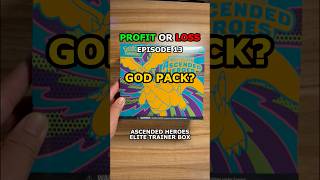 NEW Ascended Heroes Elite Trainer Box. Is it worth it? | Profit or Loss Episode 13 #pokemon