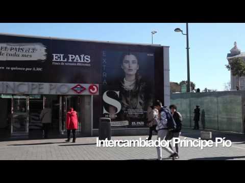 El País no Intercambiador do Príncipe Pío