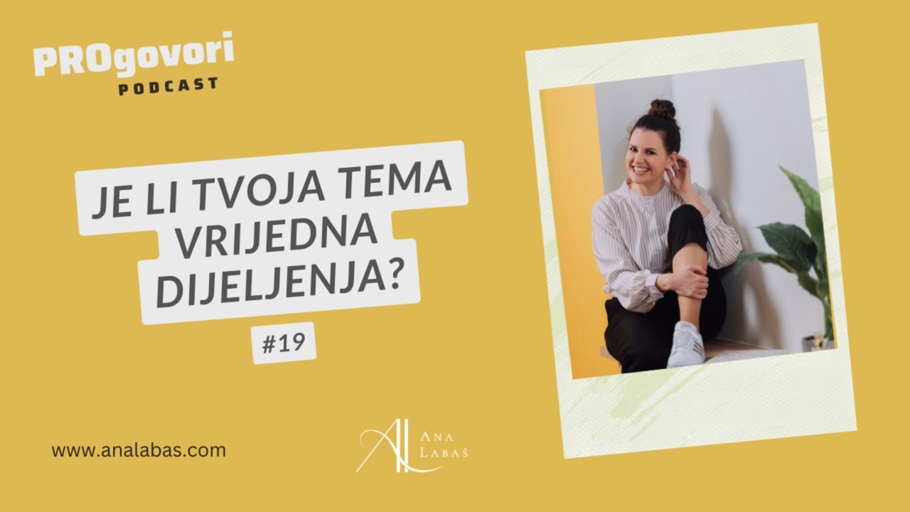 Zanima li publiku to o čemu želiš govoriti?