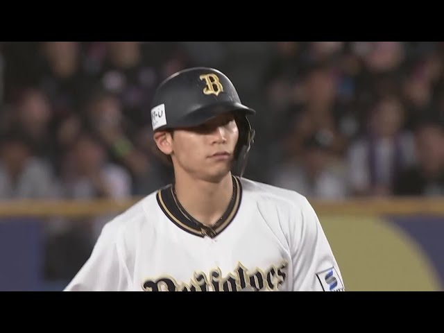 【5回表】2打席連続タイムリー!! バファローズ・中川圭太 貴重な追加点を奪う!!  2023年8月9日 千葉ロッテマリーンズ 対 オリックス・バファローズ