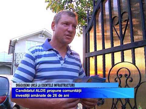 DRAGUSANI URCA LA ESENTELE INFRASTRUCTURII