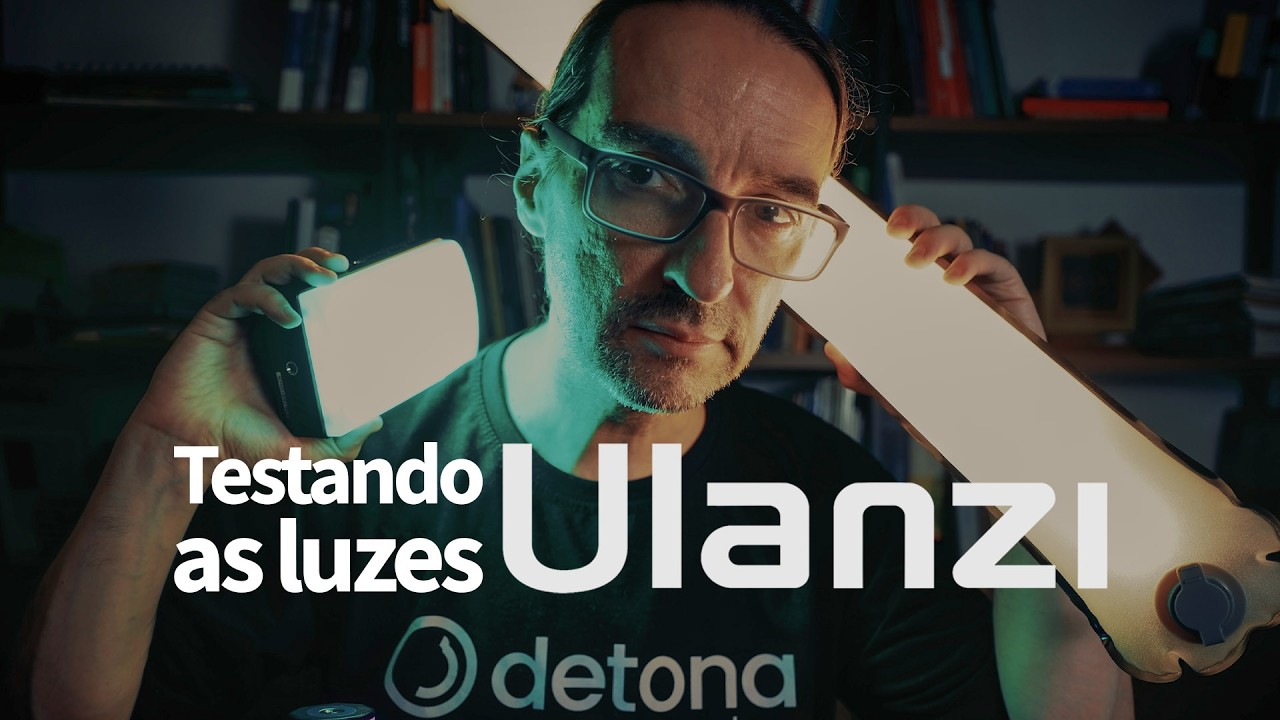Montando uma iluminação do zero enquanto conheço e testo os equipamentos de luz LED da Ulanzi.