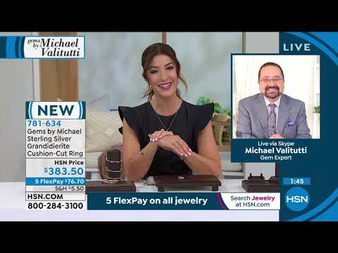 Gems by Michael Sterling Silver Grandidierite CushionCut...