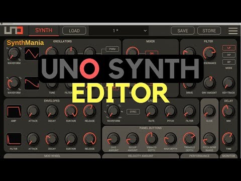 IK Multimedia UNO Synth Editor review