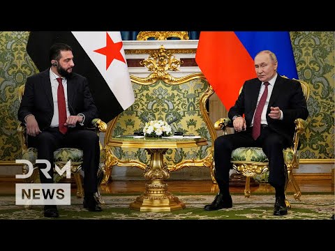 FULL MEETING: Putin Hosts Syria’s New President at Kremlin as Moscow Reasserts ME Role | AC1G