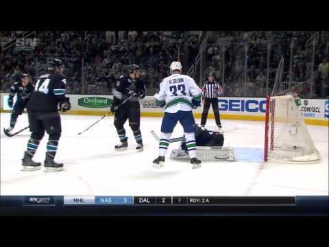 Canucks vs Sharks - Highlights - 11/6/14 - HD