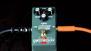 Video thumbnail for Axcess Distortion 2 DS-102 by GuitarFXMania