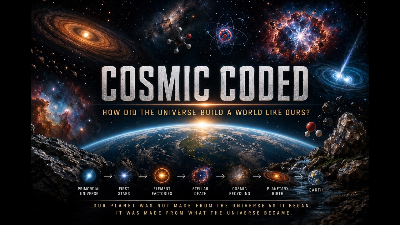 04. COSMIC CODED: The Early Universe Couldn’t Build Earth — So What Changed?