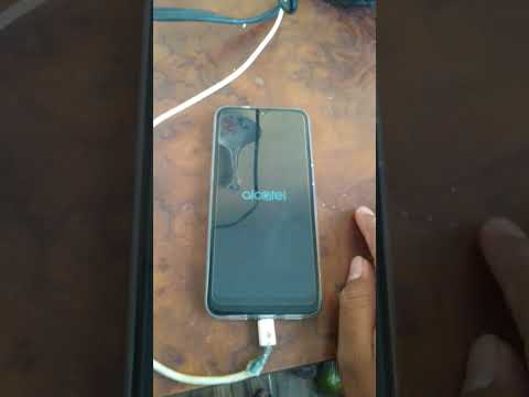 encendido y apagado en la animación de Alcatel 1 se 2021