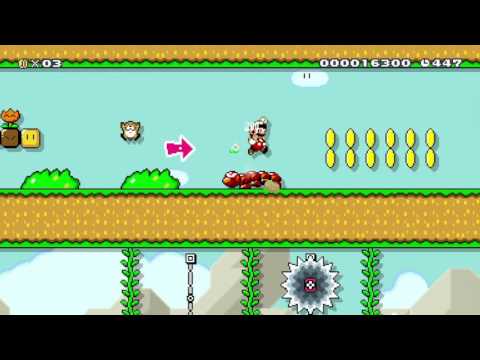 Monty Mole's Mountain by Jabari 一SUPER MARIO MAKER一 No Commentary 1AN