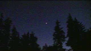 preview picture of video 'International Space Station crossing the sky in Arlington, WA 09-24-2009'