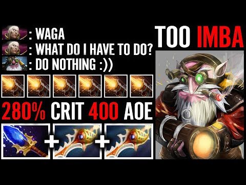 WTH?! Ultimate divine Tactic + Eul's Scepter For Blade mail - insane cancer build - Waga dota 2