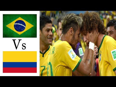 Brazil Vs Colombia (Neymar Vs Colombia) World Cup 2014 /HIGHLIGHTS