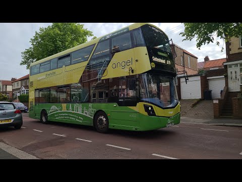 *INSANELY RARE ON THE 52* East Gateshead Orbit 52 - Go North East 6315 - NK67 GMG "Darren Gray"