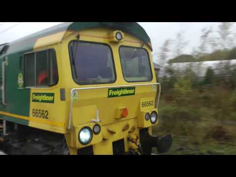 66562,sb Fidlers Ferry Ferrrybridge empty hha's throu P1,Acton Bridge 9,11,16