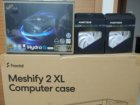 Fractal Design Meshify 2 XL Light 에  ARCTIC Liquid Freezer II 420 설치영상  PART 1