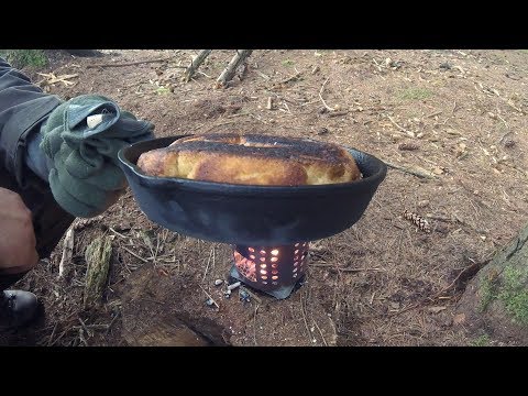 Backpacking food: EASY White Cornbread Bannock & egg flip, Q&A, IKEA gear review