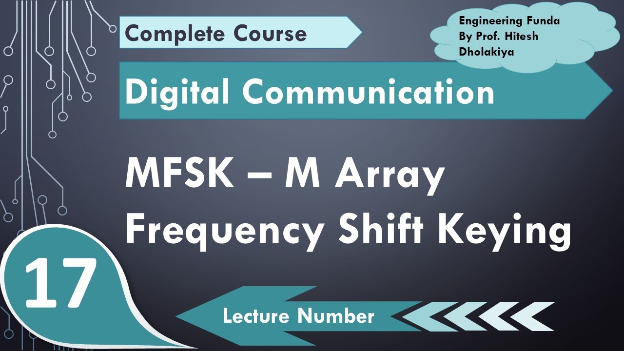 M Array Frequency Shift Keying MFSK (Basics, Signals, Bits Calculation, Example & Application)
