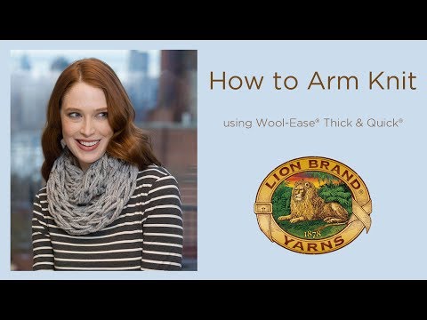How to Arm Knit