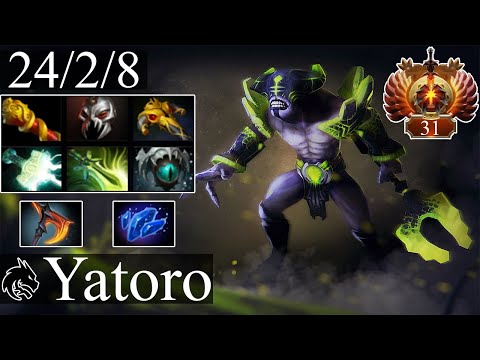 TSpirit.Yatoro雨 - Faceless Void | Carry Gameplay Dota 2 Patch 7.34c