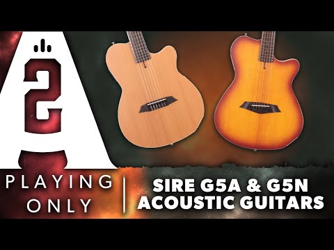 Демонстрация гитар Sire Larry Carlton G5A и G5N