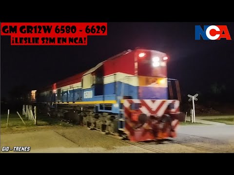 🚂🚂 Leslie S2M en la 6580 de NCA por San Lorenzo 😯
