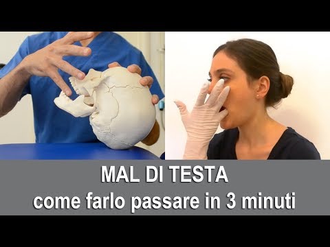 CEFALEA: come far passare il mal di testa in 3 minuti