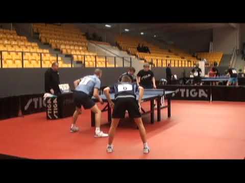 Danmarks mesterskaber i Bordtennis: Morten/Christan vs Mads/Andreas