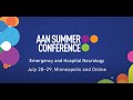 2023 AAN Summer Conference – American Academy of Neurology