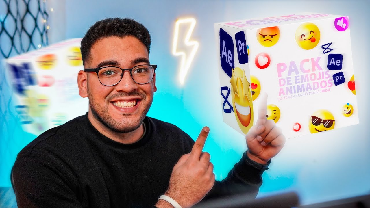 MEGA PACK EMOJIS ANIMADOS | +300 SIN FONDO 😎⚡| GRATIS ✅