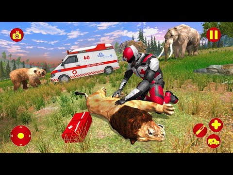 Doctor Robot Animals Rescue #1 Best Android Games 2020 - Crazy Ambulance Driving