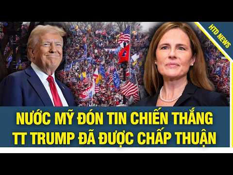 TT Trump bước ra từ tối cao pháp viện và loan tin CHIẾN THẮNG, hàng triệu dân Mỹ vỡ òa