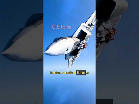 ELI5 Fighter Jet Radar Cross Section Comparison.😱