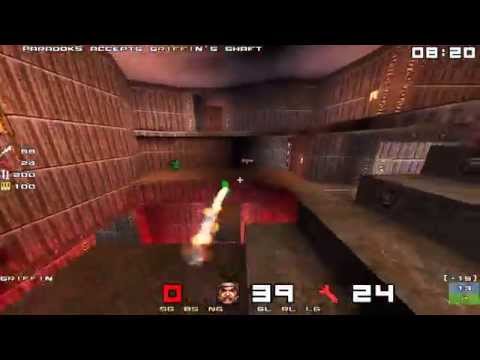 QuakeWorld Demo: Griffin VS Paradoks on dm4 1080p 4k